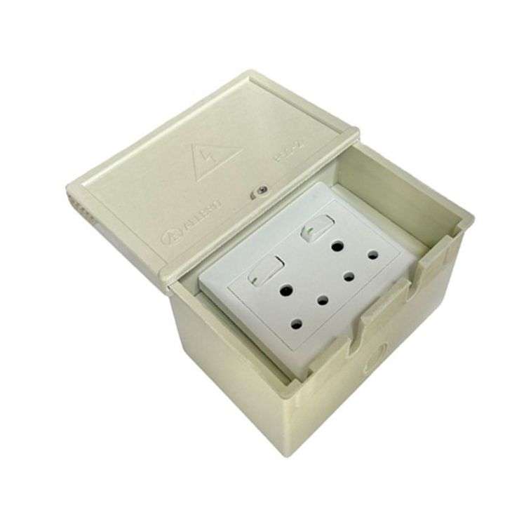 Smart Switch Outdoor IP65 Waterproof 16A SA 2 Socket | WiFi Tuya Smart Life