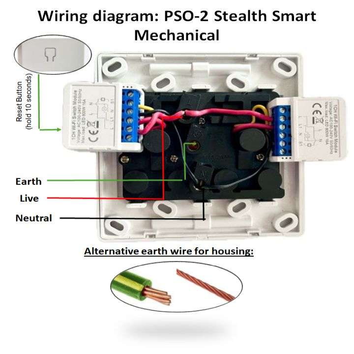 Smart Switch Outdoor IP66 Waterproof 16A SA 2 Socket | WiFi Tuya Smart Life