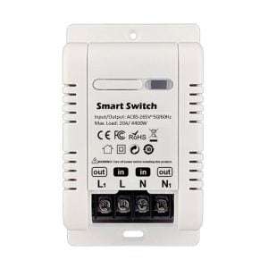 Smart Switch Basic 20A 4.4KW  | Energy Monitor | WiFi Tuya Smart Life