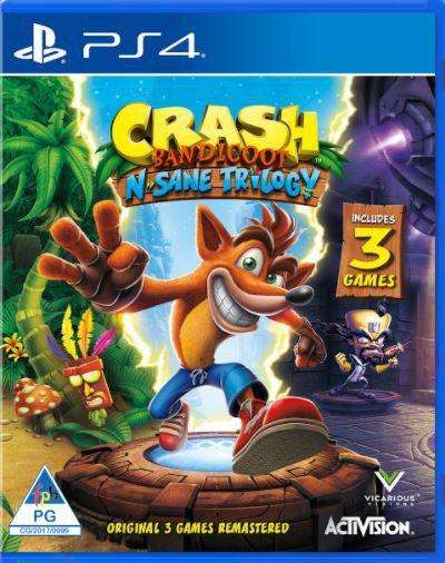 Crash Bandicoot N Sane Trilogy PS4