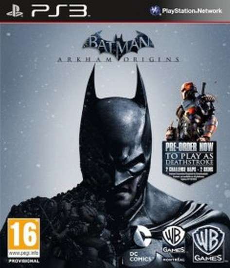 Batman Arkham Origins PS3 New Sealed