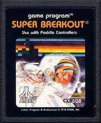 Super Breakout Atari 2600 Playd