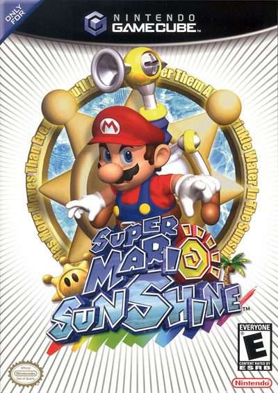 Super Mario Sunshine Gamecube Playd