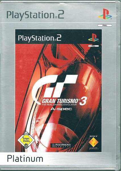 Gran Turismo 3 A-Spec PS2