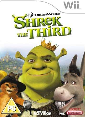 Shrek The Third Wii