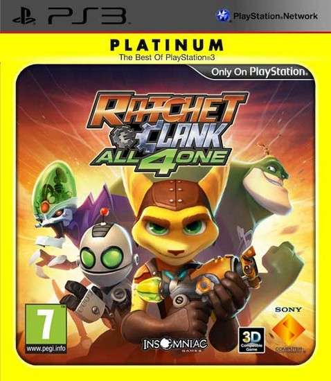 Ratchet &amp; Clank All 4 One PS3 Playd