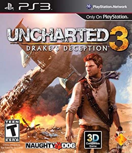 Uncharted 3 PS3 Playd