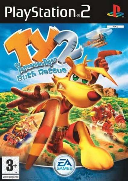 TY The Tasmanian Tiger 2 PS2 Playd