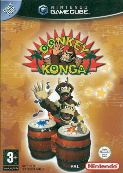 Donkey Konga Gamecube Playd