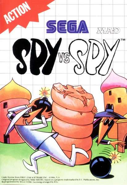 Spy Vs Spy Sega Master System Playd