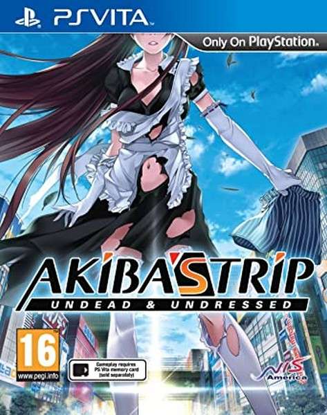 Akibas Trip Undead &amp; Undressed PS Vita Playd