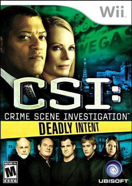CSI Deadly Intent Wii Playd