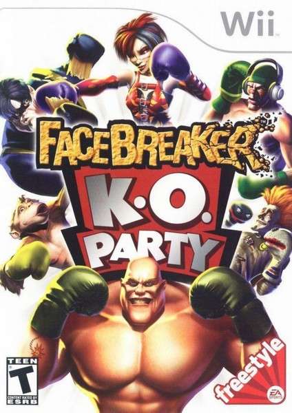 Facebreaker K O Party Wii New