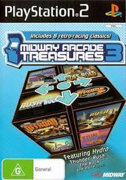 Midway Arcade Treasures 3 PS2 Playd