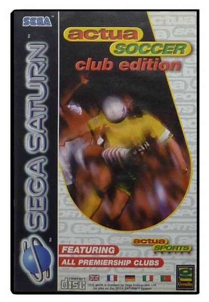 Actua Soccer Club Edition Sega Saturn Playd