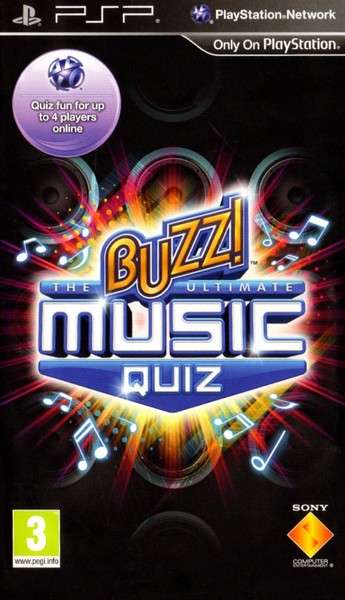 Buzz The Ultimate Music Quiz PSP Playd