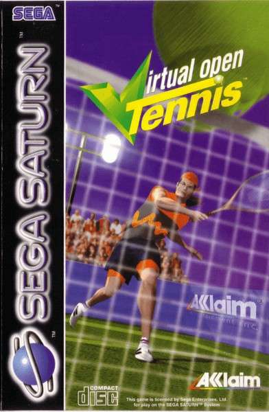 Virtual Open Tennis Sega Saturn Playd