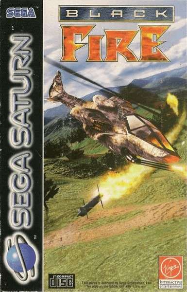 Black Fire Sega Saturn Playd
