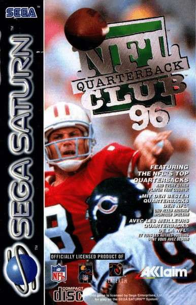 NFL Quarterback Club 96 Sega Saturn Playd