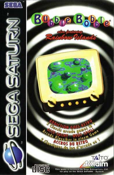 Bubble Bobble Featuring Rainbow Island Sega Saturn Playd
