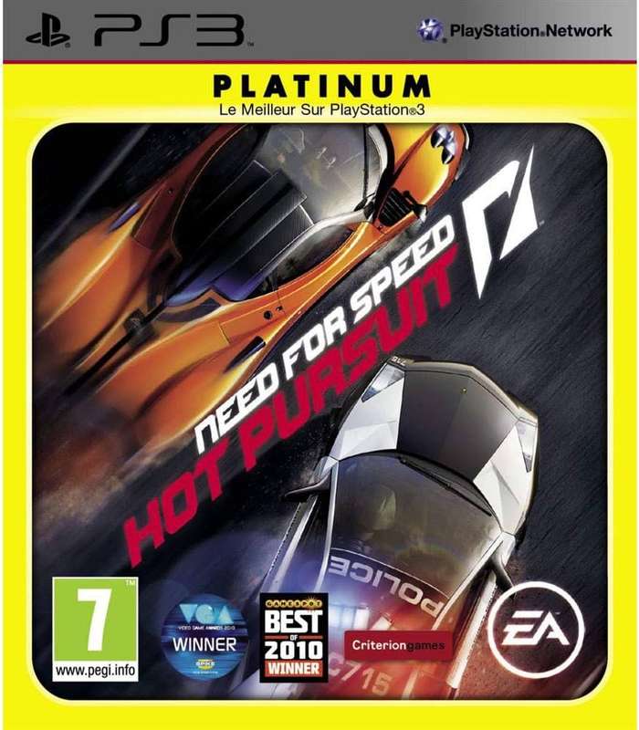 Need For Speed Hot Pursuit PS3 Playd