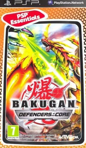 Bakugan Defenders Of The Core PSP Playd