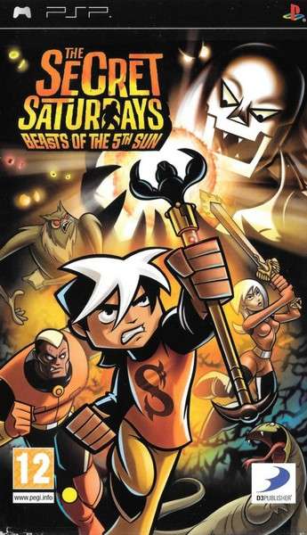 The Secret Saturdays Beasts Of The 5th Sun PSP Playd