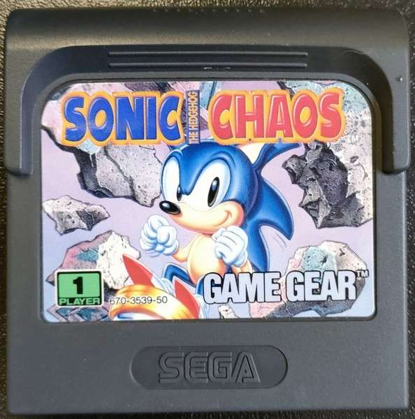 Sonic Chaos Game Gear Playd
