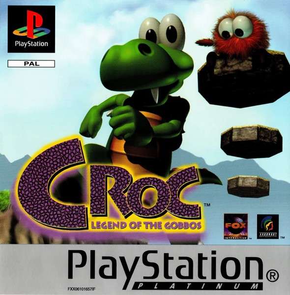 Croc Legend Of The Gobbos PS1 Platinum Playd