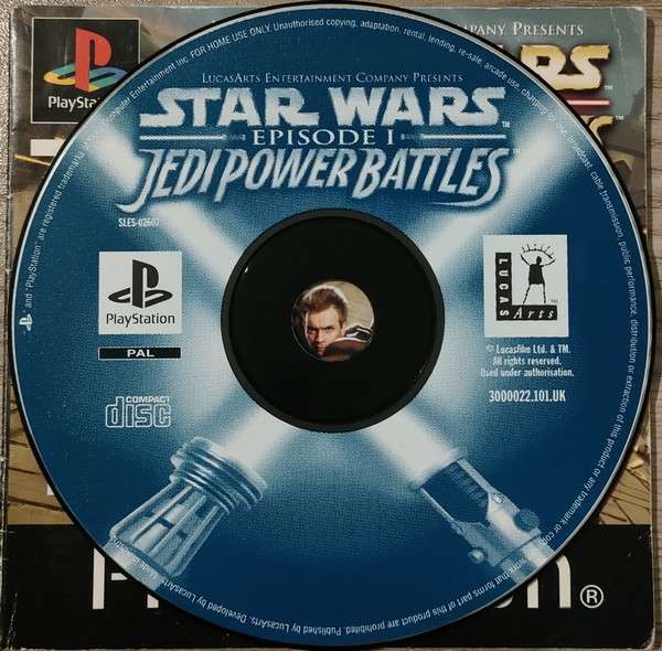 Star Wars Episode I Jedi Powers Battles PS1 Playd