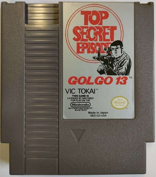 Golgo 13 Top Secret Episode NES Playd
