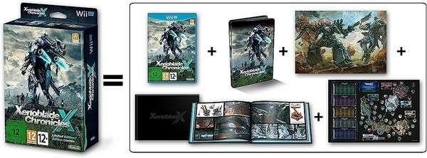 Xenoblade Chronicles X Limited Editiuon Wii U NEW