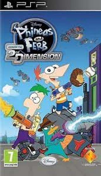 Phineas And ferb Across The 2nd Dimension PSP