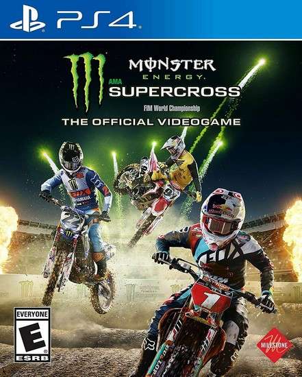Monster Energy Supercross The Official Videogame PS4