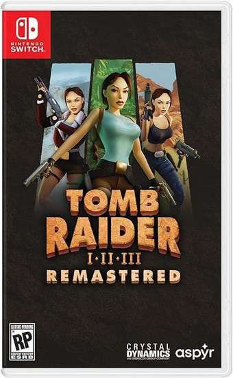 Tomb Raider I-III Remastered Switch