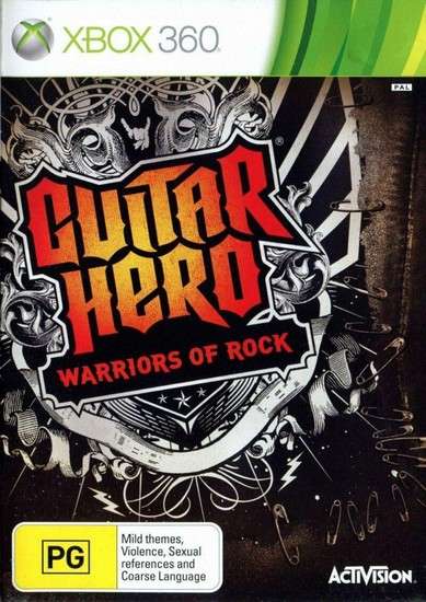 Guitar Hero Warriors Of Rock Xbox 360