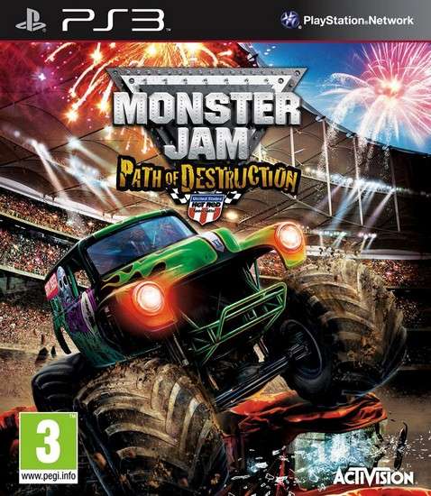 Monster Jam Path Of Destruction PS3