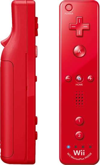 Wii Remote Red