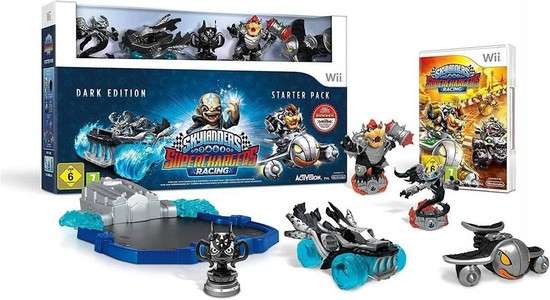 Superchargers Dark Edition Starter Pack Wii New