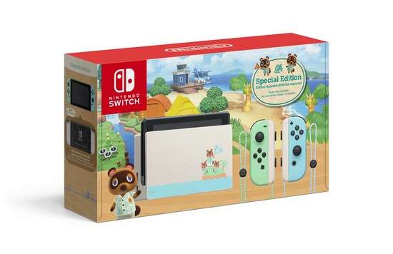 Nintendo Switch Console Animal Crossing Edition V2