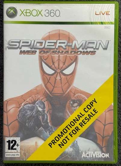 Spider-Man Web Of Shadows Xbox 360