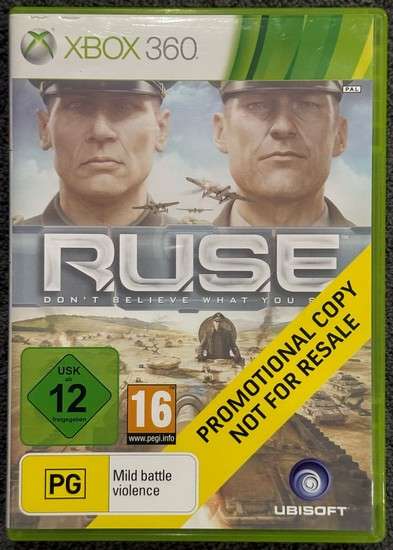 RUSE Xbox 360