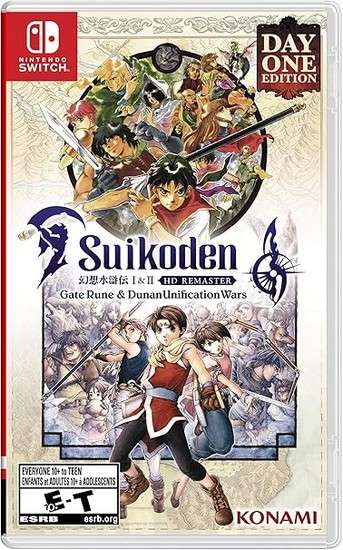Suikoden I &amp; II HD Remastered Switch New