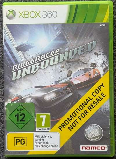 Ridge Racer Unbounded Xbox 360