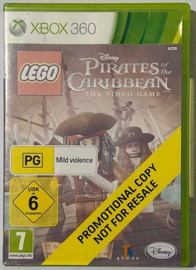 Lego Pirates Of The Caribbean Xbox 360