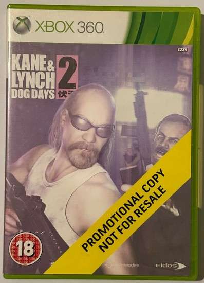 Kane &amp; Lynch 2 Xbox 360