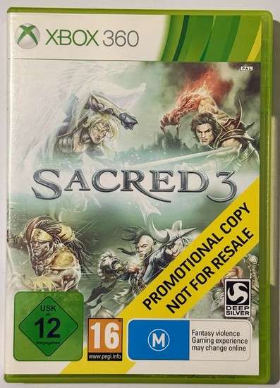 Sacred 3 Xbox 360