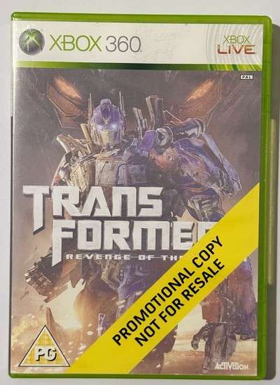 Transformers Revenge Of The Fallen Xbox 360