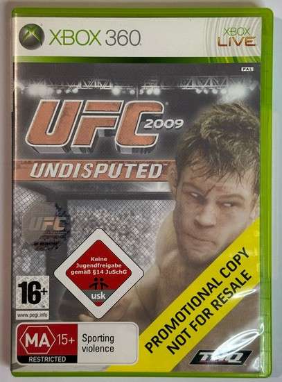 UFC 2009 Undisputed Xbox 360