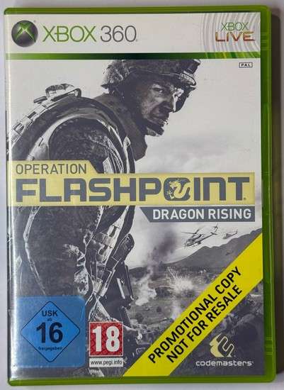 Operation Flashpoint Dragon Rising Xbox 360